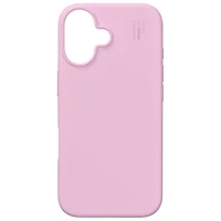 Étui souple ajusté en silicone d'Ideal of Sweden avec MagSafe pour iPhone 16 - Rose gomme à bulles