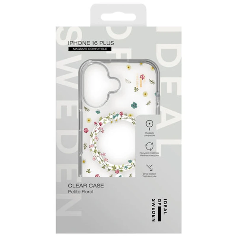Ideal Of Sweden Fitted Hard Shell Case with MagSafe for iPhone 16 Plus - Petite Floral