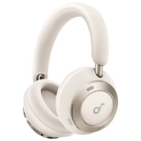 Soundcore by Anker Space One Pro Over-Ear Noise Cancelling Headphones - Cream White