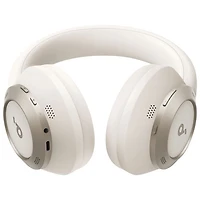 Soundcore by Anker Space One Pro Over-Ear Noise Cancelling Headphones - Cream White