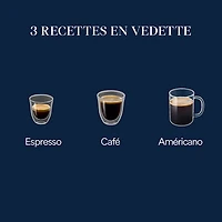 De'Longh iMagnifica Start Automatic Espresso Machine with Manual Milk Frother - Black