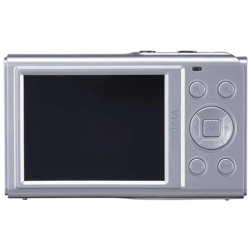 Vivitar VES829 20MP 8x Optical Zoom Digital Camera - Silver - Only at Best Buy