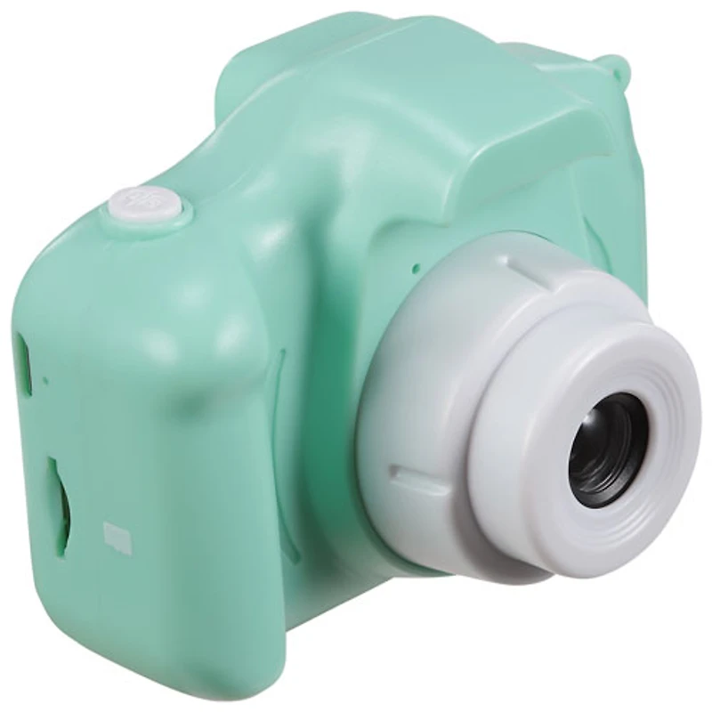 Vivitar Kidstech Kidzcam 3MP 4x Optical Zoom Digital Camera - Teal - Only at Best Buy