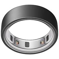 Anneau intelligent de sommeil et de mise en forme Ring 4 d'Oura - Noir mat Stealth - Taille 5