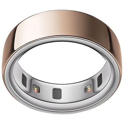 Oura Ring 4 Smart Ring with Health, Sleep & Fitness - 8-Day Battery - Rose Gold - Size 15
