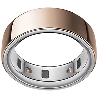 Oura Ring 4 Smart Ring with Health, Sleep & Fitness - 8-Day Battery - Rose Gold - Size 15