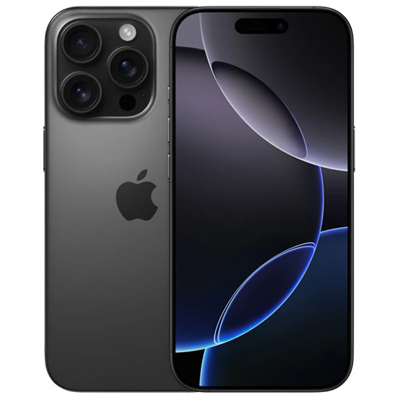 iPhone 16 Pro de 1 To d'Apple - Titane noir - Déverrouillé