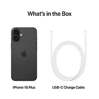 iPhone 16 Plus de 128 Go d'Apple - Noir - Déverrouillé