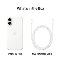 iPhone 16 Plus de 512 Go d'Apple - Blanc - Déverrouillé