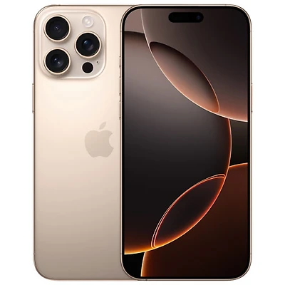 iPhone 16 Pro Max de 512 Go d'Apple - Titane sable - Déverrouillé