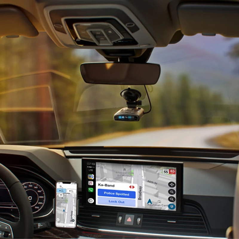 Détecteur de radar laser Max 4 d'Escort