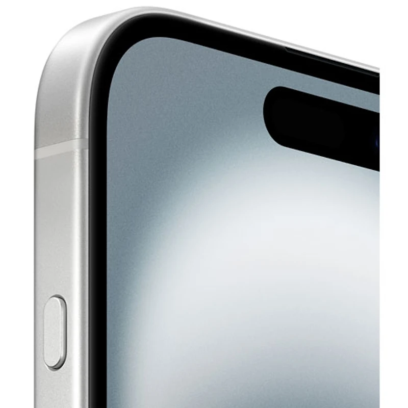 Bell Apple iPhone 16 256GB - White - Monthly Financing