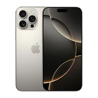 iPhone 16 Pro Max de 512 Go d'Apple avec Freedom Mobile - Titane naturel - Paiement Balance mensuel