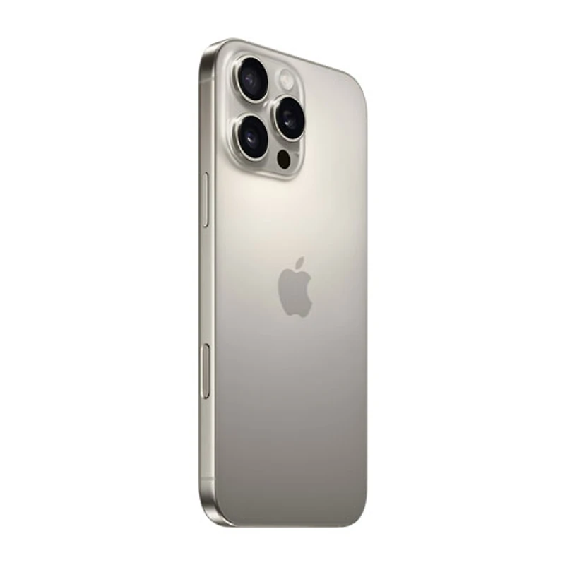 iPhone 16 Pro Max de 512 Go d'Apple avec Freedom Mobile - Titane naturel - Paiement Balance mensuel