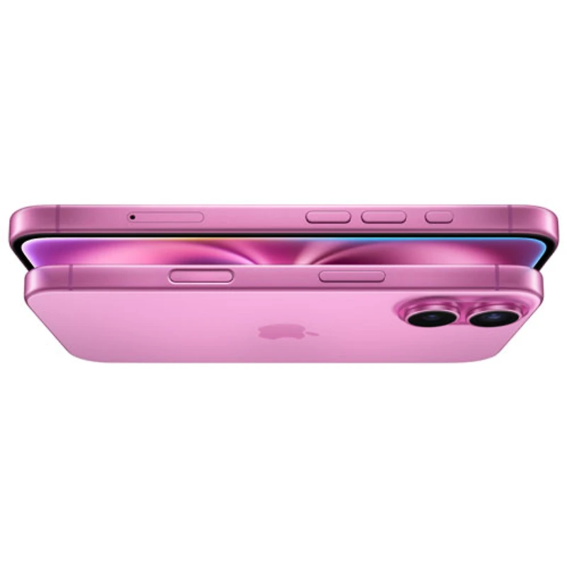 iPhone 16 de 128 Go d'Apple offert par Freedom Mobile - Rose - Paiement Balance mensuel