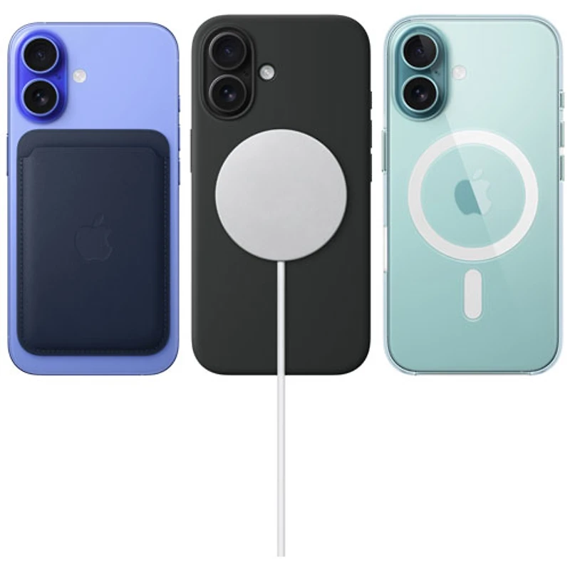 iPhone 16 de 128 Go d'Apple offert par Bell - Noir - Financement mensuel