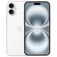 iPhone 16 Plus de 256 Go d'Apple avec Freedom Mobile - Blanc - Paiement Balance mensuel
