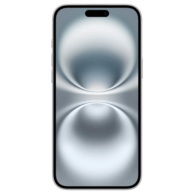 Fido Apple iPhone 16 Plus 256GB - White - Monthly Financing