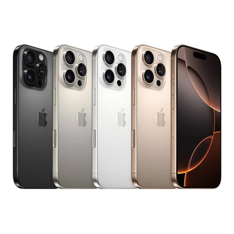 iPhone 16 Pro de 256 Go d'Apple avec Bell - Titane sable - Financement mensuel