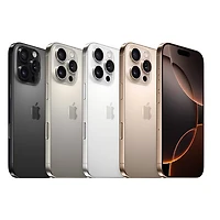 iPhone 16 Pro de 128 Go d'Apple avec TELUS - Titane naturel - Financement mensuel