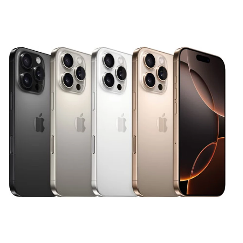 iPhone 16 Pro de 128 Go d'Apple avec Koodo - Titane naturel - Paiement Balance mensuel
