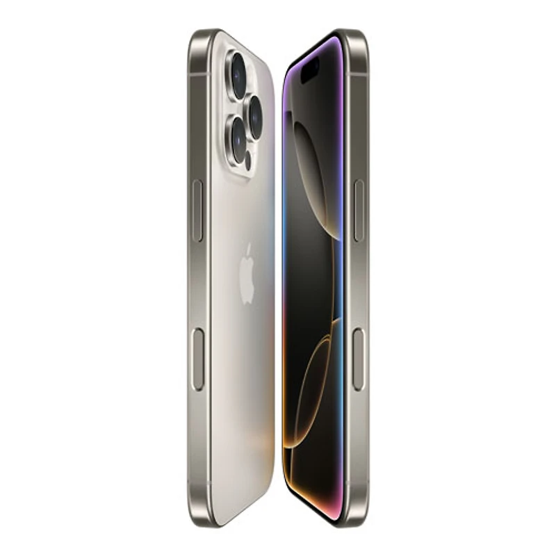 iPhone 16 Pro de 128 Go d'Apple avec Rogers - Titane naturel - Financement mensuel