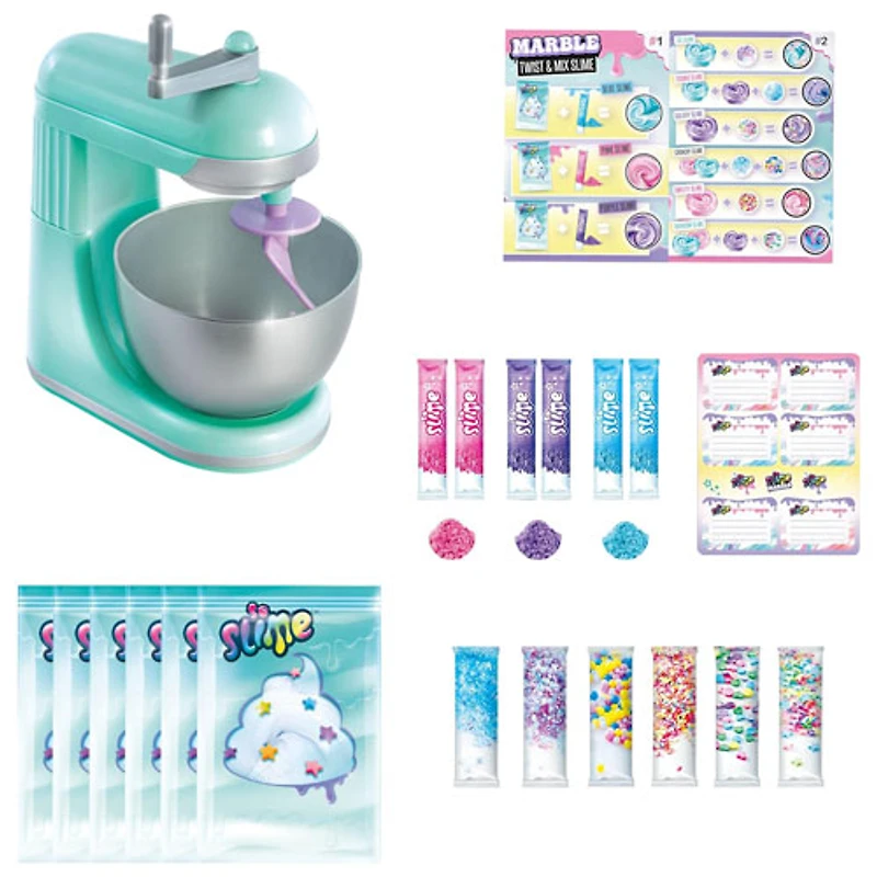 Station de mélange de glu Marble Twist and Slime de Canal Toys - anglais