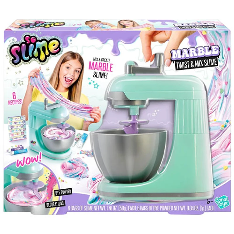 Station de mélange de glu Marble Twist and Slime de Canal Toys - anglais