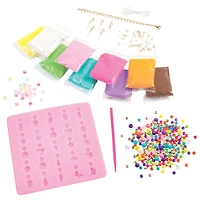 Make It Real Clay Charm DIY Jewelry Kit