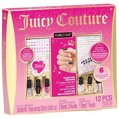 Coffret de manucure à motifs éblouissants Juicy Couture