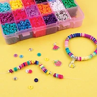 Make It Real DIY Heshi Beads Jewelry Making Set with Case - 3356 Pieces