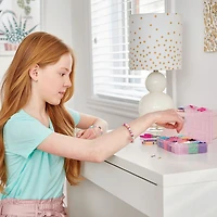 Make It Real DIY Heshi Beads Jewelry Making Set with Case - 3356 Pieces