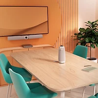 Système Meeting Owl 3 + Barre Owl Bar d'Owl Labs (OWL-BND300-0022) - Blanc