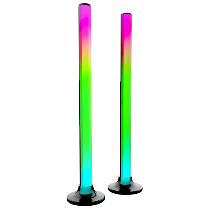 Barre lumineuse de synchronisation HDMI de 15 po Illuminessence de Monster - Ensemble de 2