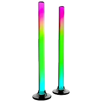 Barre lumineuse de synchronisation HDMI de 15 po Illuminessence de Monster - Ensemble de 2