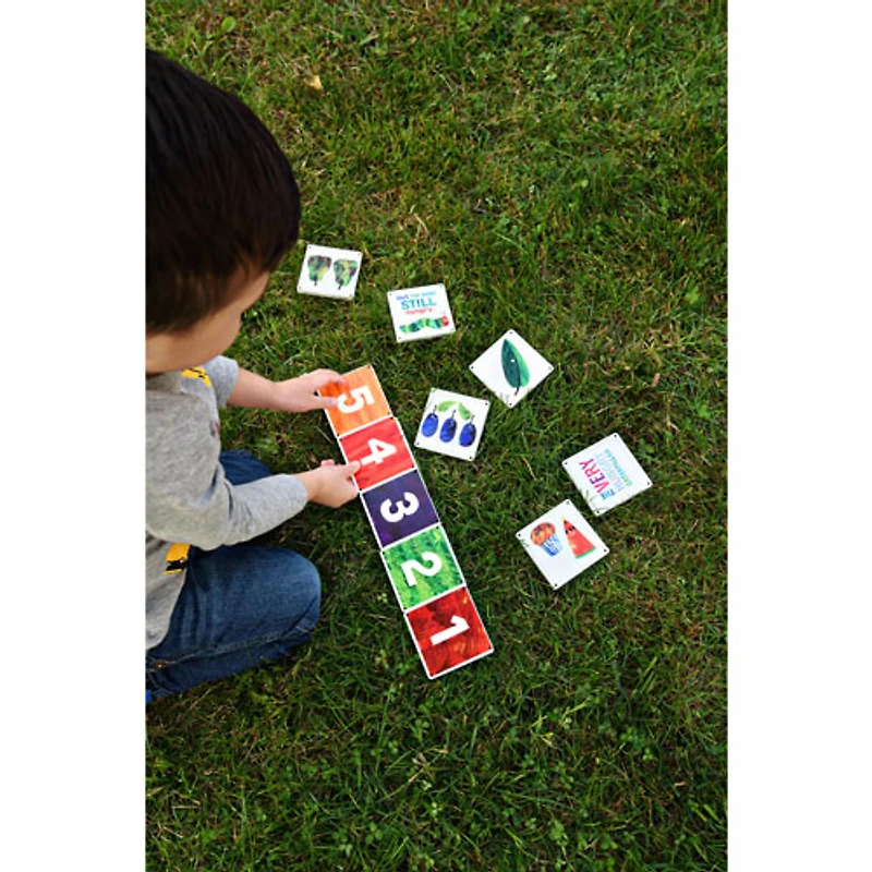 Eric Carle : Jeu de tuiles Magna The Very Hungry Caterpillar - 16 pièces