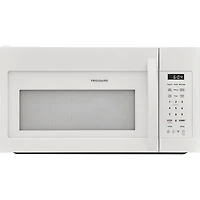 Boîte ouverte - Four à micro-ondes à hotte intégrée de Frigidaire - 1,8 pi³ - Blanc - Parfait état