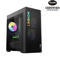 Boîte ouverte - Ordinateur de jeu Legion Tower 5i de Lenovo - Gris tempête (Core i5 14400F d'Intel/RAM 32 Go/SSD 1 To/RTX 4060)