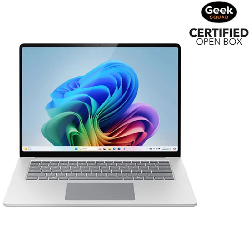 Boîte ouverte - Portable à écran tactile de 15 po Surface Laptop TS Copilot+ de Microsoft (Snapdragon X Elite/RAM 16 Go/SSD 256 Go) - Anglais