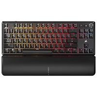 Clavier de jeu mécanique sans pavé numérique rétroéclairé sans fil à touches mécaniques linéaires Red K70 CORE de Corsair - Noir - Exclusivité Best Buy