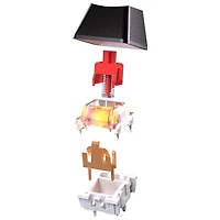 Clavier de jeu mécanique sans pavé numérique rétroéclairé sans fil à touches mécaniques linéaires Red K70 CORE de Corsair - Noir - Exclusivité Best Buy