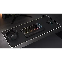 Clavier de jeu mécanique sans pavé numérique rétroéclairé sans fil à touches mécaniques linéaires Red K70 CORE de Corsair - Noir - Exclusivité Best Buy