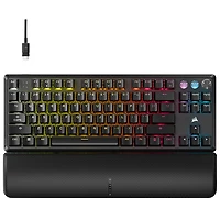 Clavier de jeu sans pavé numérique avec fil rétroéclairé à commutateurs magnétiques linéaires K70 Pro de Corsair - Noir