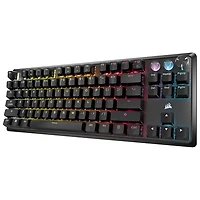 Clavier de jeu sans pavé numérique avec fil rétroéclairé à commutateurs magnétiques linéaires K70 Pro de Corsair - Noir