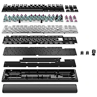 Clavier de jeu sans pavé numérique avec fil rétroéclairé à commutateurs magnétiques linéaires K70 Pro de Corsair - Noir