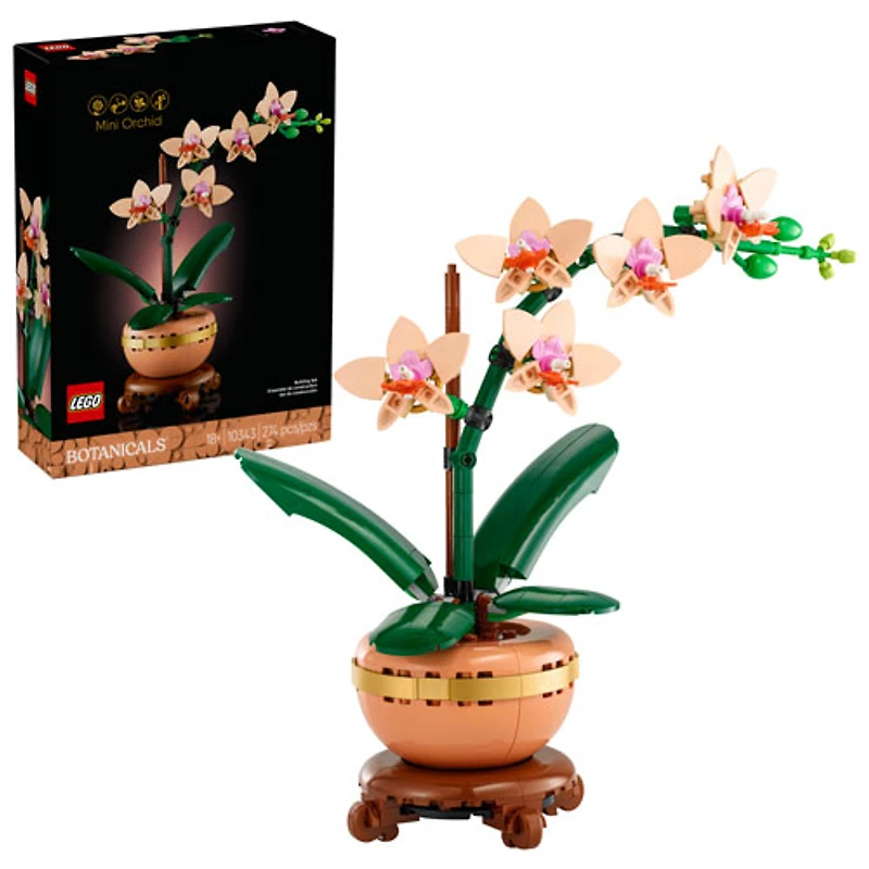LEGO Botanicals : L'orchidée miniature - 274 pièces (10343)