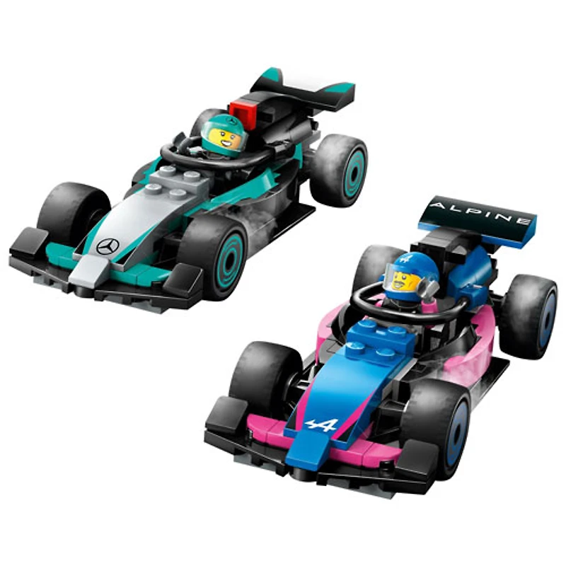 LEGO City : Le garage de F1 et les voitures Mercedes-AMG et Alpine - 678 pièces (60444)