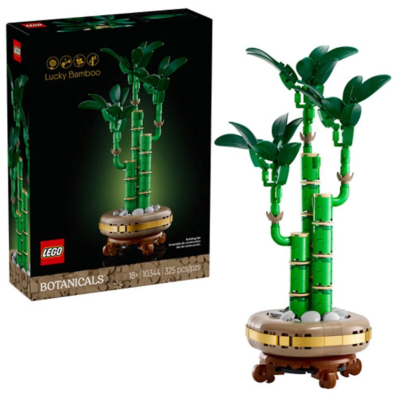 LEGO Botanicals : Le bambou de la chance - 325 pièces (10344)