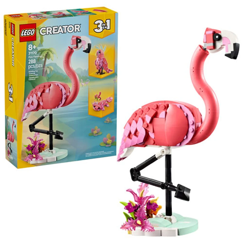 LEGO Creator: Wild Animals Pink Flamingo - 288 Pieces (31170)
