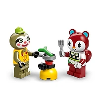 LEGO Animal Crossing : La caravane et le kiosque de jardinage de Racine - 263 pièces (77054)